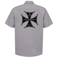 SPEED SPECIALTIES Custom Cams Gray Shop Shirt