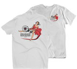 SPEED SPECIALTIES Custom Cams White Tee T-Shirt