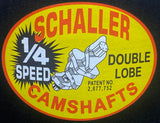 SCHALLER Camshafts Double Lobe Black Flat Brim Trucker Hat