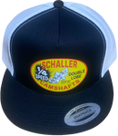 SCHALLER Camshafts Double Lobe Black/White Flat Brim Trucker Hat