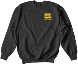 SCHIEFER Clutches & Flywheels Choice of Champions Black Crew Sweatshirt Pullover