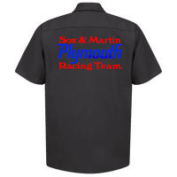 SOX & MARTIN Plymouth Racing Team Black Shop Shirt
