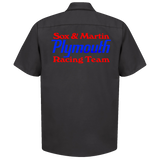SOX & MARTIN Plymouth Racing Team Black Shop Shirt