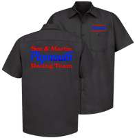 SOX & MARTIN Plymouth Racing Team Black Shop Shirt