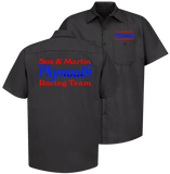 SOX & MARTIN Plymouth Racing Team Black Shop Shirt