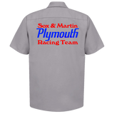 SOX & MARTIN Plymouth Racing Team Gray Shop Shirt