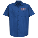 SOX & MARTIN Racing Team Decal Logo Royal Blue Shop Shirt