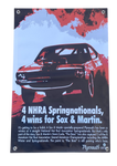 SOX & MARTIN AHRA NHRA Springnationals Champs Shop Banner