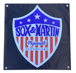 SOX & MARTIN Plymouth Supercars Logo Shop Banner