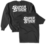 SUPER STOCK & Drag Illustrated Black Holiday Tee/Crew Sweatshirt Bundle Combo