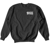 SUPER STOCK & Drag Illustrated Black Holiday Tee/Crew Sweatshirt Bundle Combo