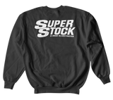 SUPER STOCK & Drag Illustrated Black Holiday Tee/Crew Sweatshirt Bundle Combo