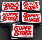 SUPER STOCK & Drag Illustrated Embroidered Patch