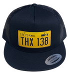 THX138 JOHN MILNER '32 Coupe Lic Plate Black Trucker Hat