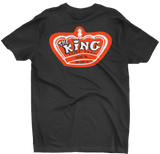 THE KING SPEED SHOP Illinois Black Tee T-Shirt