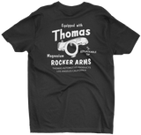 THOMAS ROCKER ARMS Black Holiday Tee/Crew Sweatshirt Bundle Combo