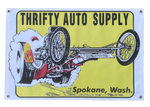 THRIFTY AUTO SUPPLY Spokane Washington Dragster Banner