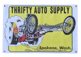 THRIFTY AUTO SUPPLY Spokane Washington Dragster Banner