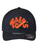 TUBBYS HOME OF THE BIG ONE Hollywood Knights Black Flex Fit Trucker Hat