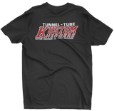 KUSTOM HEADERS Tunnel Tube Black Tee T-Shirt
