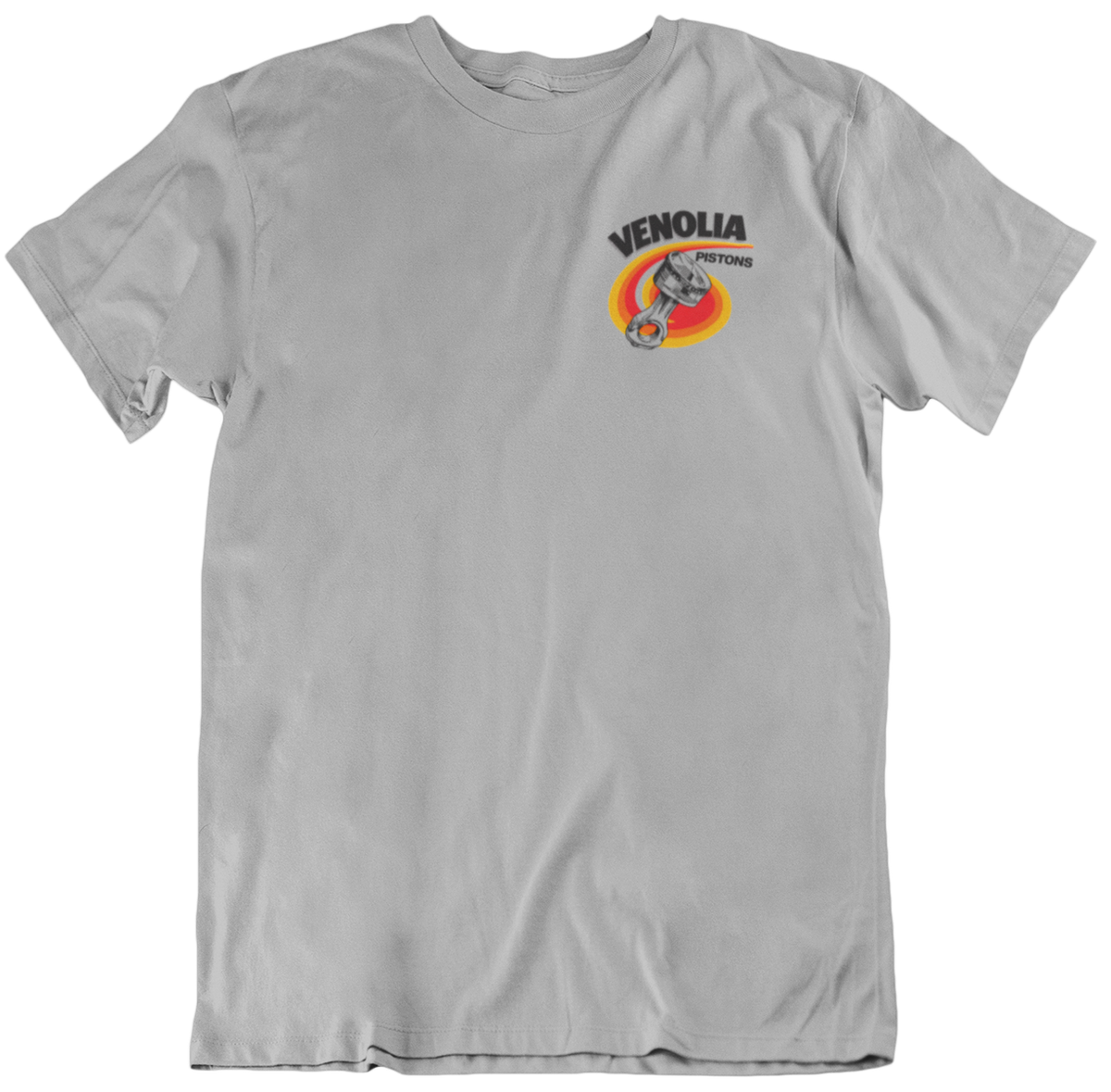 VENOLIA Pistons Gray Tee T-Shirt – Merchants of Speed