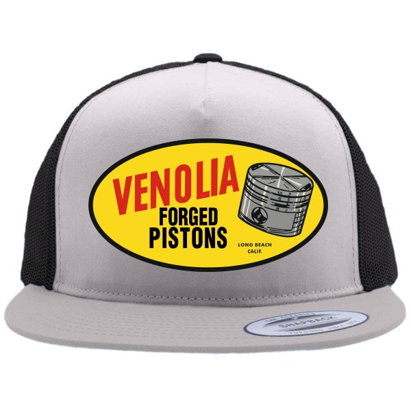 VENOLIA FORGED PISTONS Silver/Black Trucker Hat