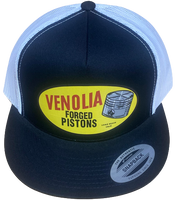 VENOLIA FORGED PISTONS Black/White Trucker Hat
