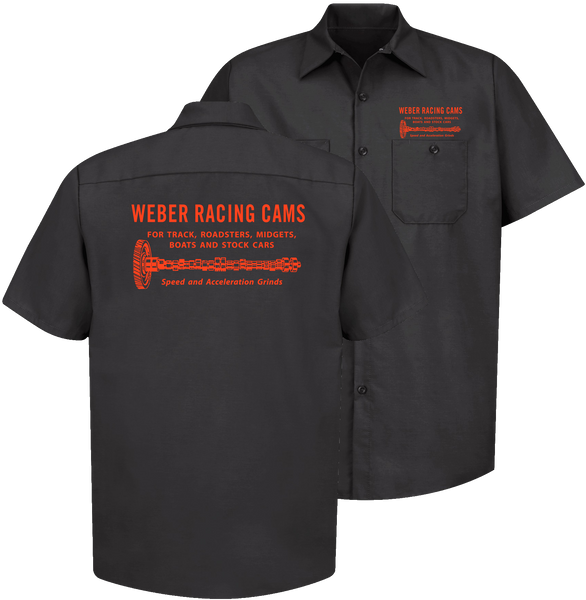 WEBER RACING CAMS Black Shop Shirt
