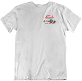 WEST LA Racing Equipment Speed Shop White Tee