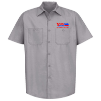 YORK US30 Dragway Original Logo Shop Shirt Gray