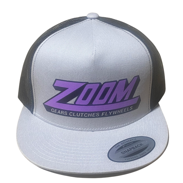ZOOM CLUTCHES & FLYWHEELS Silver/Black Trucker Hat