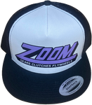 ZOOM CLUTCHES & FLYWHEELS White/Black Trucker Hat