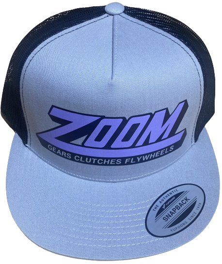 ZOOM CLUTCHES & FLYWHEELS Silver/Black Trucker Hat
