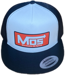 MERCHANTS OF SPEED MOS White/Black Trucker Hat