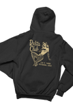 DELTA CLUB Burlesque 1940's Matchbook Art Black Hoodie