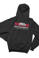 MOTION PERFORMANCE Baldwin New York Black Hoodie Sweatshirt Pullover