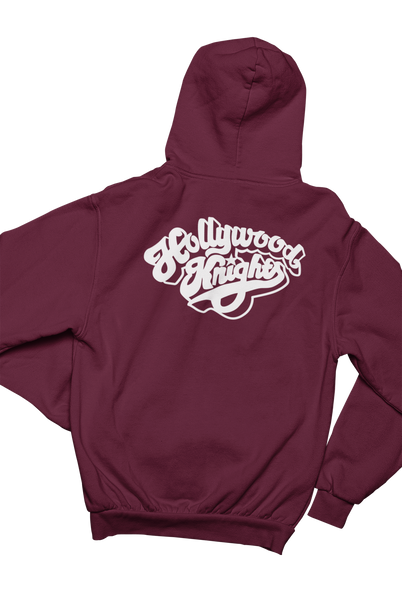 HOLLYWOOD KNIGHTS Car Club Hoodie Sweatshirt Pullover