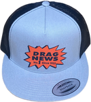 DRAG NEWS No.1 Since 1955 Silver/Black Trucker Hat