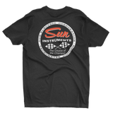 SUN INSTRUMENTS Tachometer Black Tee T-Shirt