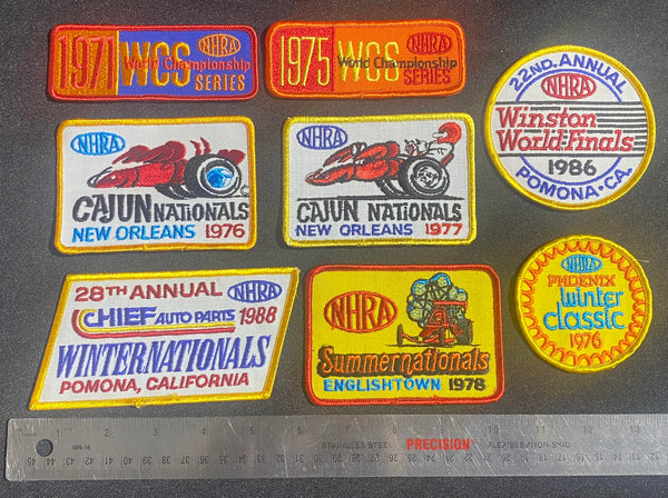 NHRA Patch Lot