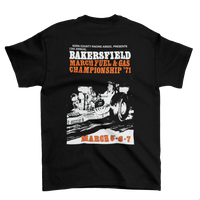 1971 '71 BAKERSFIELD FUEL & GAS Championship Tee
