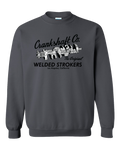 CRANKSHAFT CO. Welded Strokers Charcoal Crew Sweatshirt Pullover