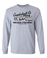 CRANKSHAFT CO. Welded Strokers Long Sleeve Tee