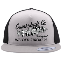 CRANKSHAFT CO. Welded Strokers Trucker Hat Gray Panel