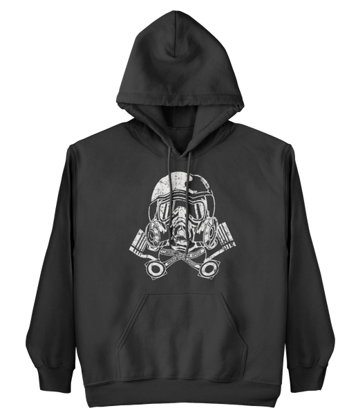 MERCHANTS OF SPEED Nitro Mask Hoodie Sweatshirt Pullover