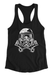 GASSER NITRO MASK Women's Racerback Tank