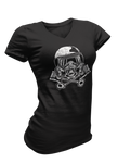 GASSER NITRO MASK Women's V-Neck Tee