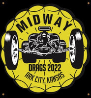 MIDWAY DRAGS 2022 Garage Banner