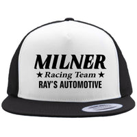 MILNER RACING TEAM American Graffiti White/Black Trucker Hat