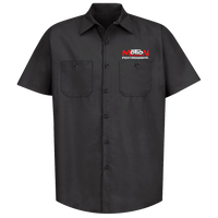 MOTION PERFORMANCE Baldwin New York Black Button Down Shop Shirt